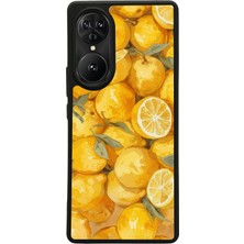 Reeder S19 Max Pro S Edge Uyumlu Limon Tasarımlı Glossy Premium Kılıf