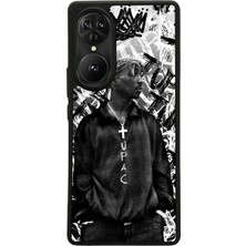 Reeder S19 Max Pro S Edge Uyumlu Tupac Tasarımlı Glossy Premium Kılıf