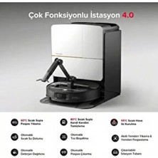 Roborock 22.000 Pa Ultra Emiş Güçlü Yapay Zekalı Mekanik Kollu Nesne Toplayan ve 4cm Engel Aşan Robot Süpürge