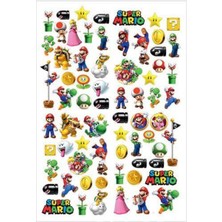 Parti Show Süper Mario Sticker 33*48 cm
