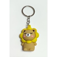 SiHako Ayıcık Silikon Anahtarlık