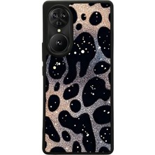 Reeder S19 Max Pro S Edge Uyumlu Hologram Leopar Tasarımlı Glossy Premium Kılıf