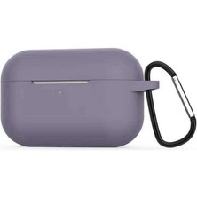 Gaappy Simple Serisi Apple Airpods Pro 1.nesil Mor Airpods Kılıf