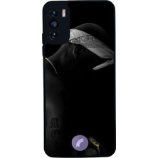 BG AKSESUAR Reeder S19 Max Pro S Uyumlu Tupac Tasarımlı Glossy Premium Kılıf