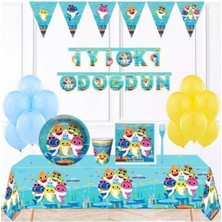 Parti Show Baby Shark 8 Kişilik Ekonomik Parti Seti
