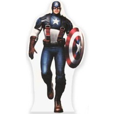 Parti Show Kaptan Amerika Ayaklı Pano 50 cm