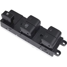 Siegen Nissan Navara Sol Ön Cam Açma Düğmesi Anahtarı 2006-2013 Işıklı