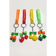 SiHako Sebze Silikon Anahtarlık