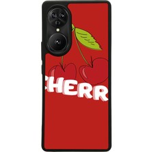 Reeder S19 Max Pro S Edge Uyumlu Kiraz Tasarımlı Glossy Premium Kılıf