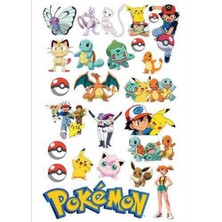 Parti Show Pokemon Sticker 33*48 cm