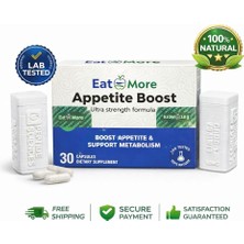 Eat More Appetite Boost - 30 Kapsül - Iştah Artırıcı ve Metabolizma Destekleyici Formül
