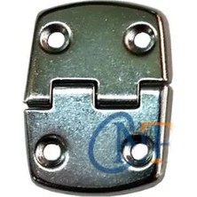 Bavul Menteşesi - 30X40MM, Nikel, 1 Adet Midastech