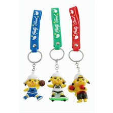 SiHako Çzgflm Karakteri Silikon Anahtarlık