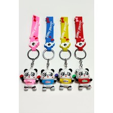 SiHako Panda Silikon Anahtarlık