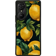 Reeder S19 Max Pro S Edge Uyumlu Limon Tasarımlı Glossy Premium Kılıf