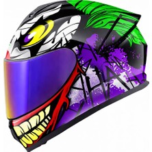 Givi Gıvı 50.x Joke Siyah Kask (Gökkuşağı Vizör)