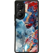 Reeder S19 Max Pro S Edge Uyumlu Iron Man ( Demir Adam ) Tasarımlı Glossy Premium Kılıf