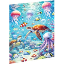 Ca Games Okyanus Canlıları Ahşap Puzzle