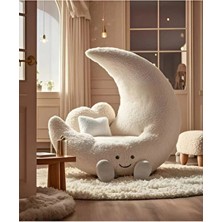 Palmiratic Luna-Sleep Ay Figürlü Bukle Uyku Koltuğu