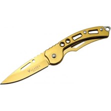 Alaska Sdr-10 G Gold Çakı 15 cm Manuel, Kemerlikli Midastech