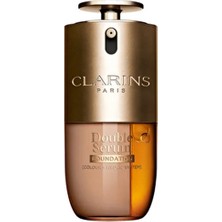 Clarins Double Serum Fondöten M2N 30ML Bej Renk Doğal Kapatıcılık ve Cilt Tonu Eşitleme Özellikleri