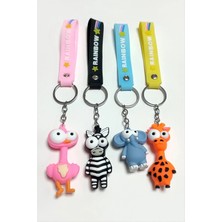 SiHako Çzgflm Silikon Anahtarlık