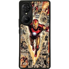 Reeder S19 Max Pro S Edge Uyumlu  Iron Man ( Demir Adam ) Tasarımlı Glossy Premium Kılıf