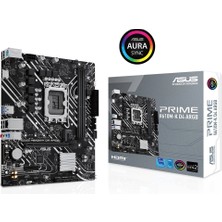 Asus Prıme H610M-K D4 Argb Intel 1700P Ddr4 3200