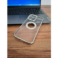 Epro iPhone 16 Uyumlu Kamera Lens Koruyuculu Magsafe Şarj Özellikli Arkası Şeffaf Yanları Renkli Kılıf