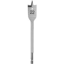 Yaprak Matkap Ucu Hex Saplı 150 mm x 22 mm Midastech