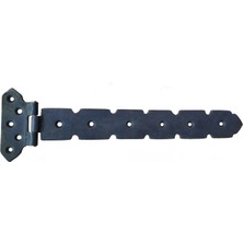 Antika Tarz Dekoratif Pirinç Kuyruklu Lama Menteşe - 103X380 Mm, Oksit Midastech