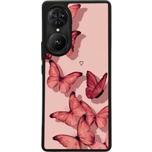 Reeder S19 Max Pro S Edge Uyumlu Kelebek Tasarımlı Glossy Premium Kılıf