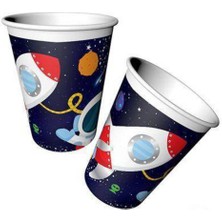 Parti Show Uzay Temalı Bardak 8 Adet