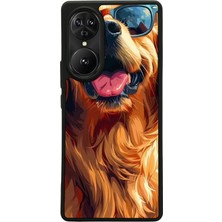 Reeder S19 Max Pro S Edge Uyumlu Golden Kopek Tasarımlı Glossy Premium Kılıf