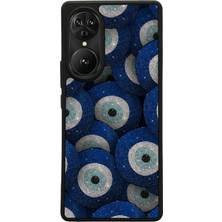 Reeder S19 Max Pro S Edge Uyumlu Nazar Tasarımlı Glossy Premium Kılıf