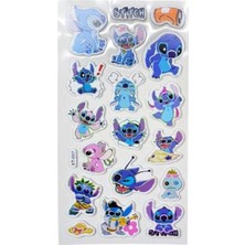 Parti Show Lilo ve Stitch Metalik Sticker 10*20 cm