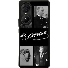 Reeder S19 Max Pro S Edge Uyumlu Mustafa Kemal Ataturk Tasarımlı Glossy Premium Kılıf