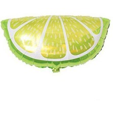 Parti Show Limon Folyo Balon Yeşil 65X45 cm