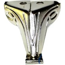 Moda Sac Sandık Ayağı, Kutu Ayak 2,5 cm - Nikel, 100 Adet Midastech