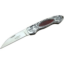 Crkt Cr 0124 Rd Kamp Çakı 20 cm - Metal Desenli Sap, Kılıflı, Kutulu Midastech