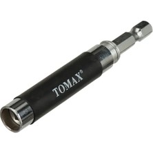 Tomax Borulu Bits Uzatma Adaptörü - 80 mm (5 Adet) Midastech