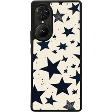 Reeder S19 Max Pro S Edge Uyumlu Retro Yildizlar Tasarımlı Glossy Premium Kılıf