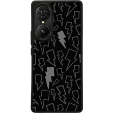 Reeder S19 Max Pro S Edge Uyumlu Simsek Tasarımlı Glossy Premium Kılıf