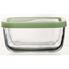 River Snow Box Saklama Kabı 420 cc Ikili Plastik Gri Kapaklı