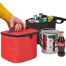 River 8 Litre Termos Çanta Yemek Taşıma Çantası Termo Termal ve Soğuk Tutan Piknik Buzluk Çantalar Termal Beslenme Piknik Çantası