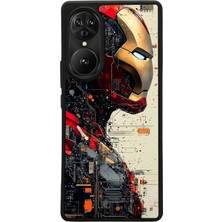 Reeder S19 Max Pro S Edge Uyumlu  Iron Man ( Demir Adam ) Tasarımlı Glossy Premium Kılıf