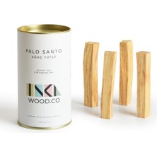 River Inka.co Palo Santo Ağaç Tütsü 4 Adet | 40GR – Peru Negatif Enerjiyi Uzaklaştırın - Rahatlatıcı ve Meditasyon Için