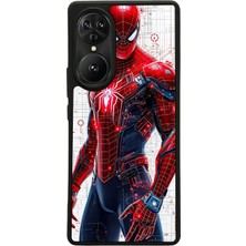 Reeder S19 Max Pro S Edge Uyumlu Spider Man ( Örümcek Adam ) Tasarımlı Glossy Premium Kılıf