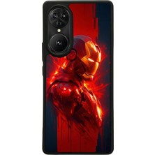 Reeder S19 Max Pro S Edge Uyumlu  Iron Man ( Demir Adam ) Tasarımlı Glossy Premium Kılıf