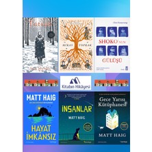 Timaş Yayınları Tutsak, Shokonun Gülüşü, Gece Yarısı Kütüphanesi, Insanlar, Miras Toprak, Hayat Imkânsız(6kit)